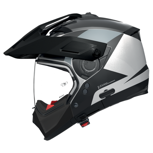 CASCO NOLAN N70-2X BLACK/WHITE