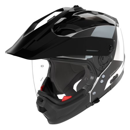 CASCO NOLAN N70-2X BLACK/WHITE