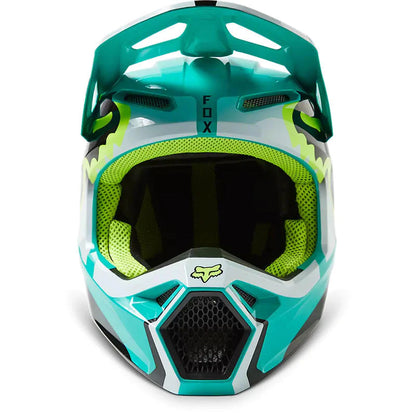 Casco Fox v1 Leed Celeste 2023