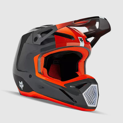 Casco Fox v1 Ballast Gris/Naranjo 2024