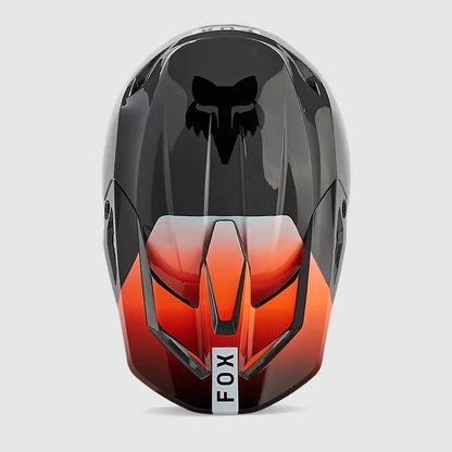 Casco Fox v1 Ballast Gris/Naranjo 2024