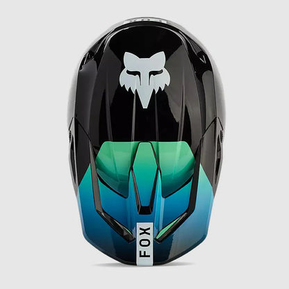 Casco Fox v1 Ballast Negro/Azul 2024