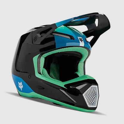 Casco Fox v1 Ballast Negro/Azul 2024