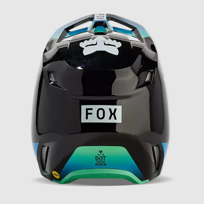 Casco Fox v1 Ballast Negro/Azul 2024