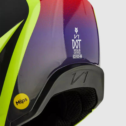 Casco Fox v1 flora yellow 2024