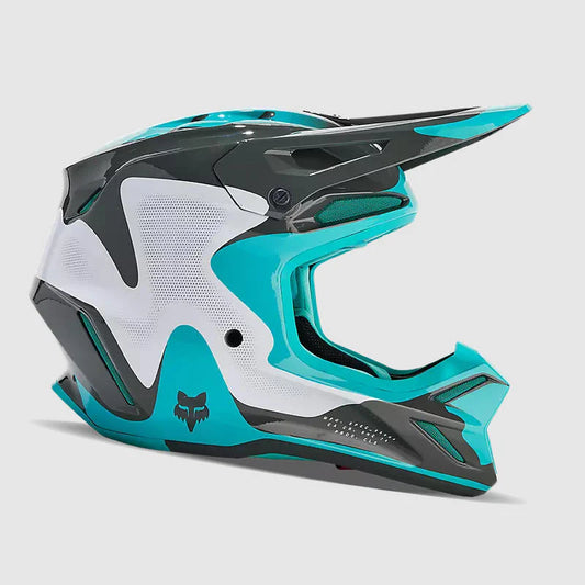 Casco FOX V3 REVISE CELESTE