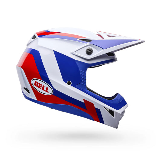 CASCO BELL MX10-MIPS BLUE/RED