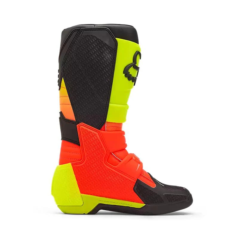 BOTA FOX COMP AMARILLO/ROJO 2026