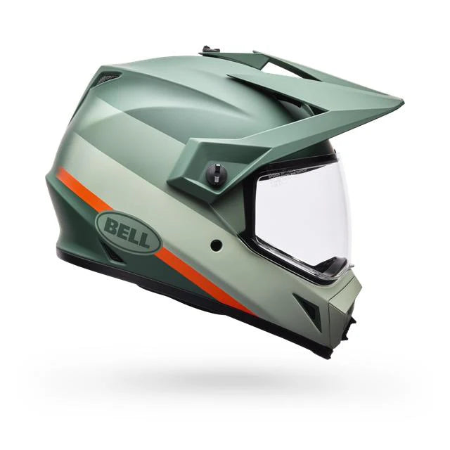 CASCO BELL MX-9 ADVENTURE MIPS TAIL GREEN