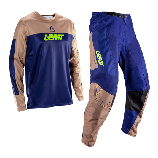 TRAJE LEATT 3.5 KIT INDY BROWN 2026