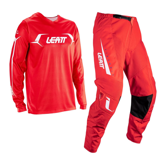TRAJE LEATT 3.5 KIT RED 2026