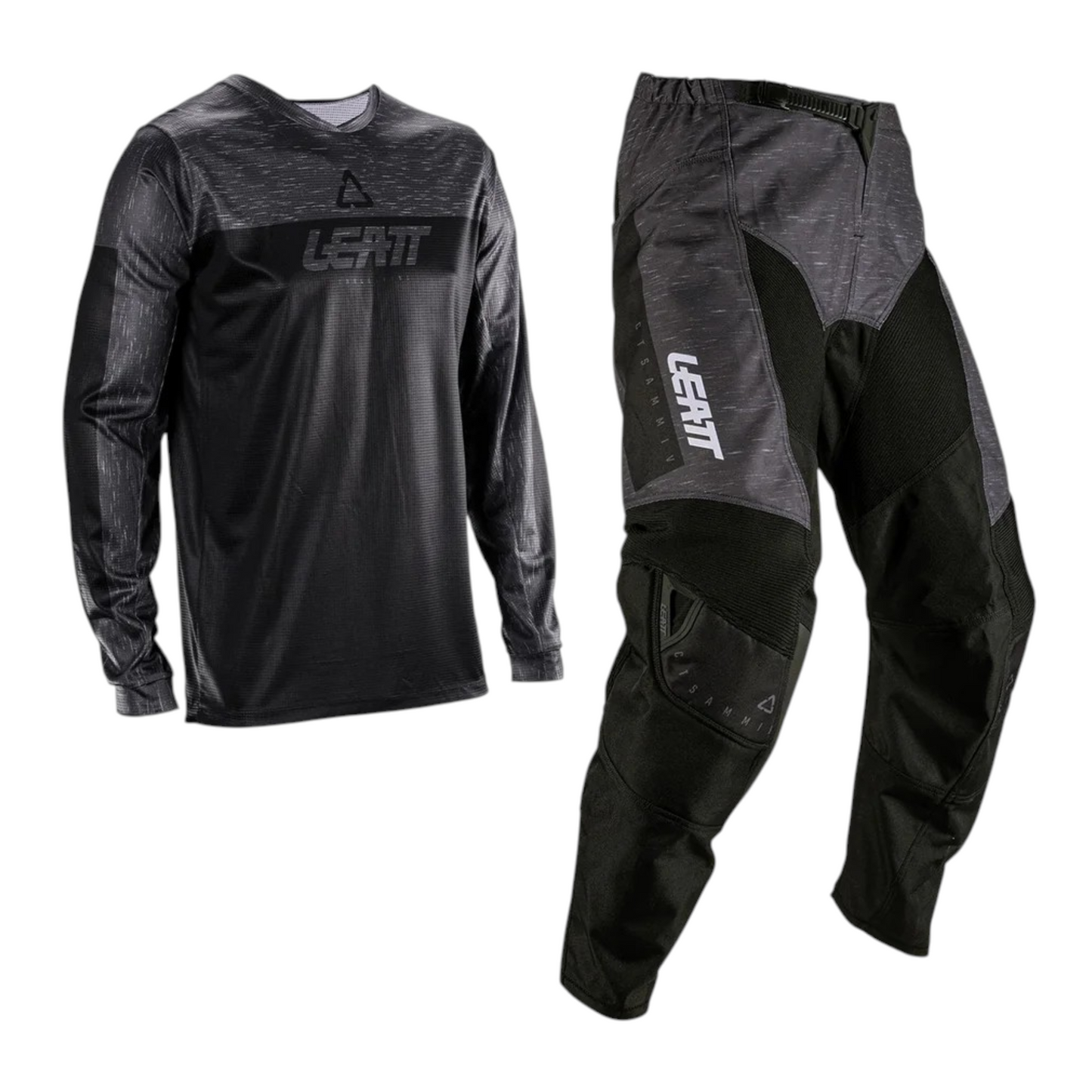 TRAJE LEATT 3.5 KIT STEALTH/BLACK 2026