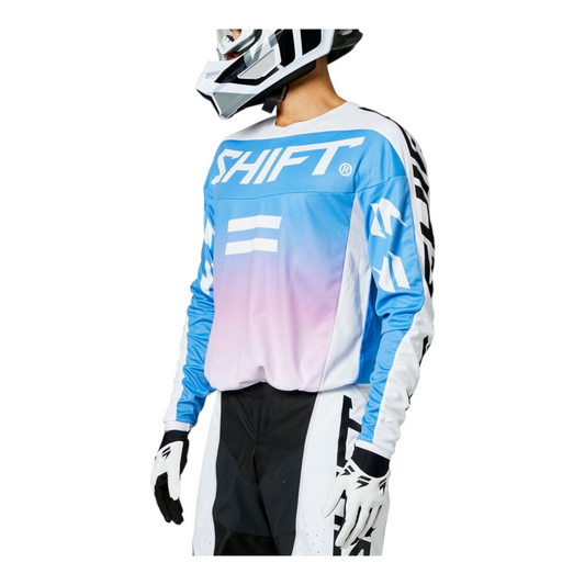 Polera Shift Whit3 Fade Blue