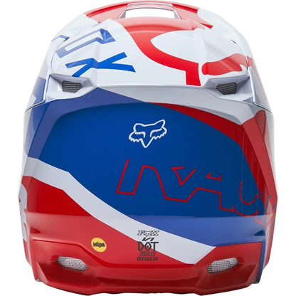 Casco Fox V1 Skew Blanco